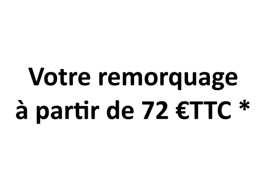 Votre remorquage moto ou scooter à partir de 72 TTC* à Marseille